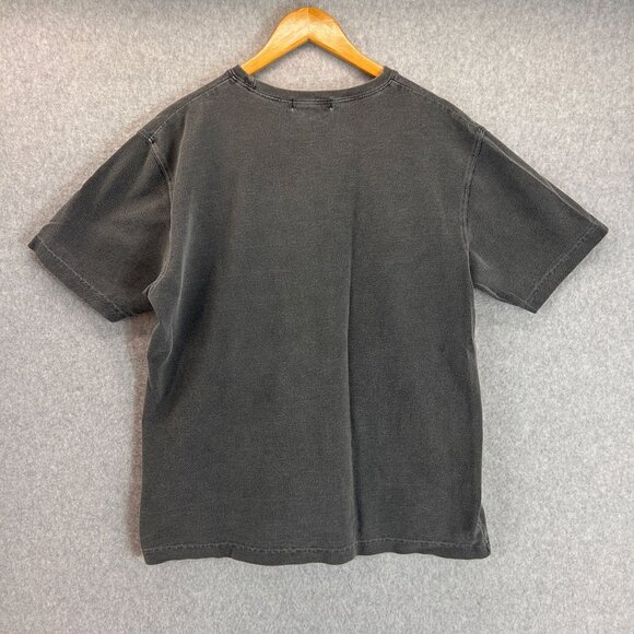 Eddie Bauer Womens Gray Cotton Crewneck Short Sleeve T-Shirt Vintage Size Large - Picture 5 of 8